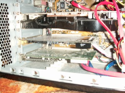 Multi-storey dust on PCI cards.